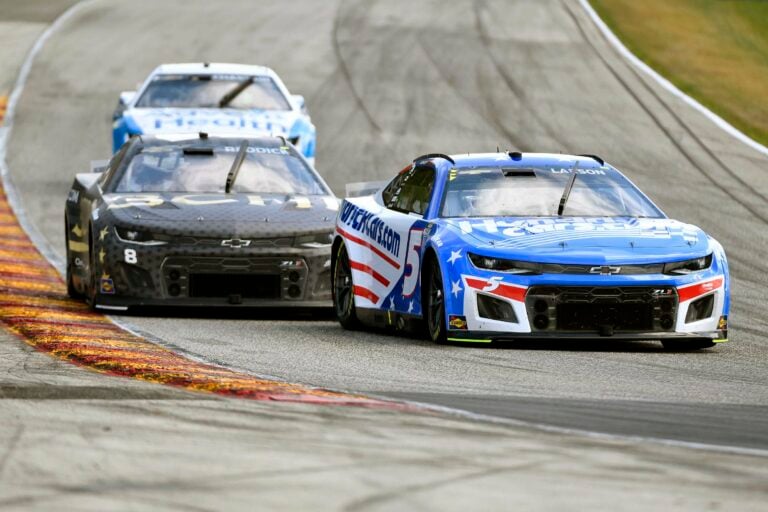 Kyle Larson and Tyler Reddick - Road America - NASCAR Cup Series