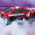 Kevin Harvick burnout - NASCAR Cup Series - Michigan International Speedway