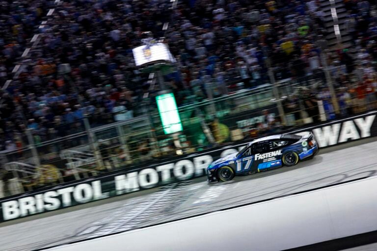 Chris Buescher wins at Bristol Motor Speedway - NASCAR Cup Series