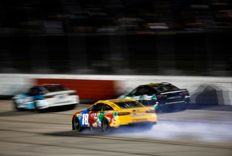 Kyle Busch blows an engine - Darlington Raceway - NASCAR Cup Series