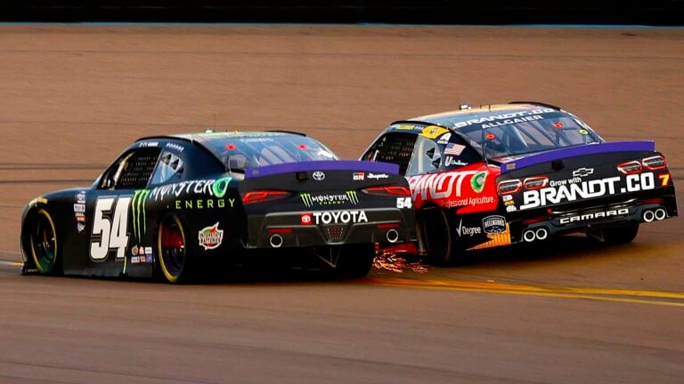 Ty Gibbs, Justin Allgaier at Phoenix Raceway - NASCAR Xfinity Series