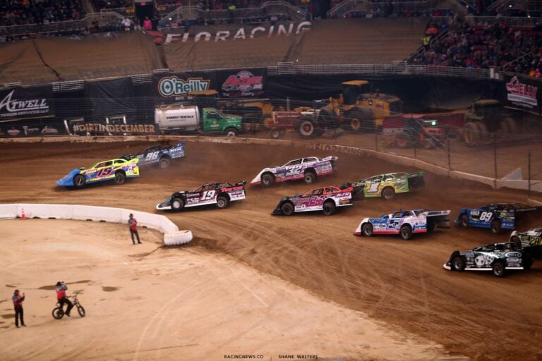 Cody Bauer, Wil Herrington - Gateway Dirt Nationals - Dirt Late Models A35I2502