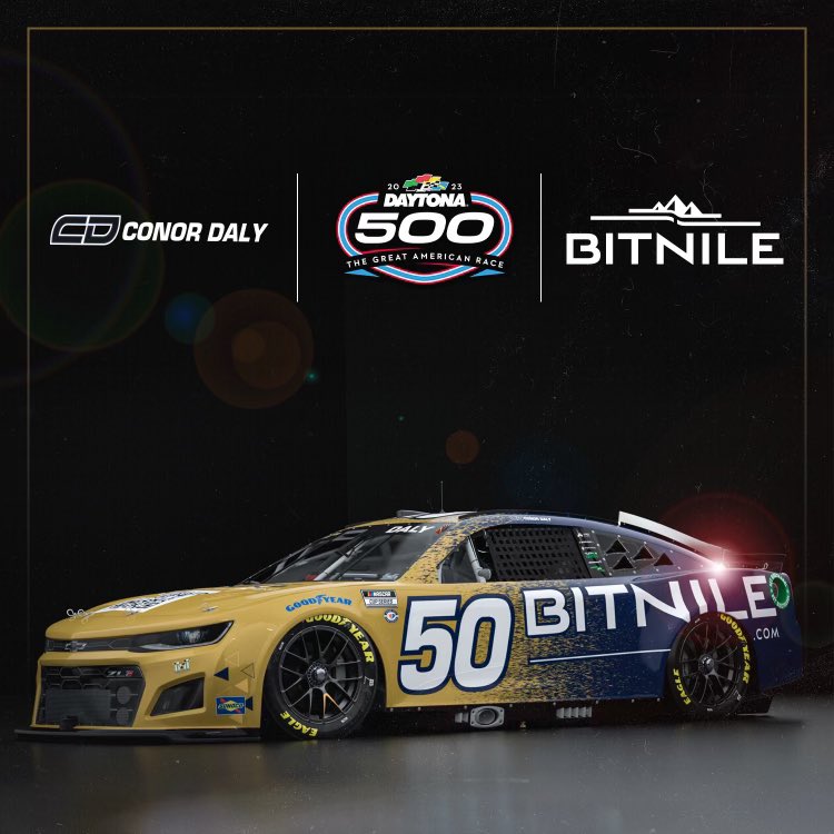 Conor Daly - 2023 NASCAR paint scheme - Daytona 500