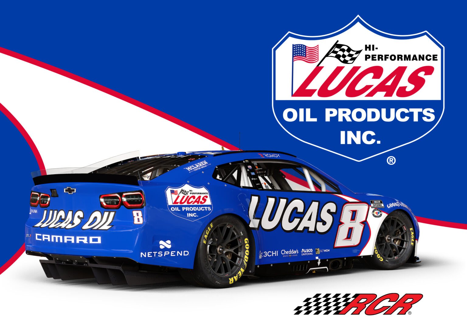 Kyle Busch Lucas Oil NASCAR paint scheme released