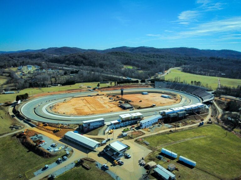North Wilkesboro Speedway - From Above