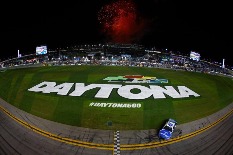 Ricky Stenhouse Jr wins the Daytona 500 - NASCAR Cup Series - Burnout