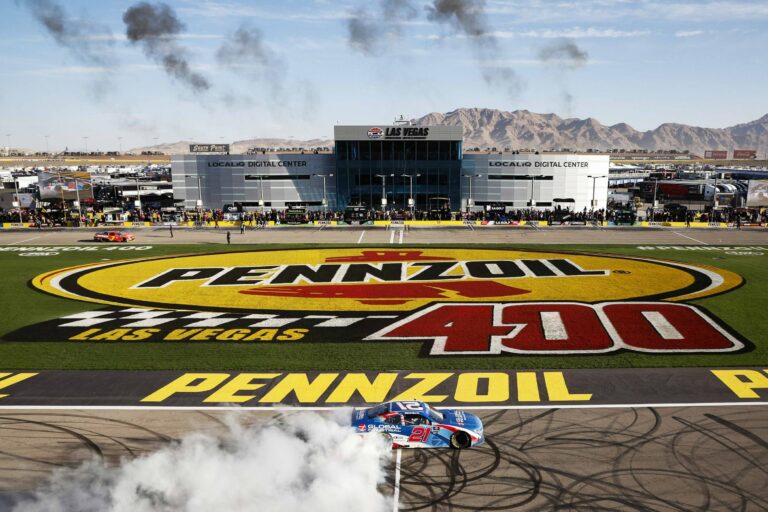 Austin Hill wins at Las Vegas Motor Speedway - NASCAR Xfinity Series