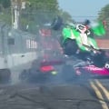 Indycar Crash - St. Petersburg Grand Prix