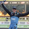 Carson Hocevar wins - NASCAR Truck Series - Texas Motor Speedway - Victory Lane