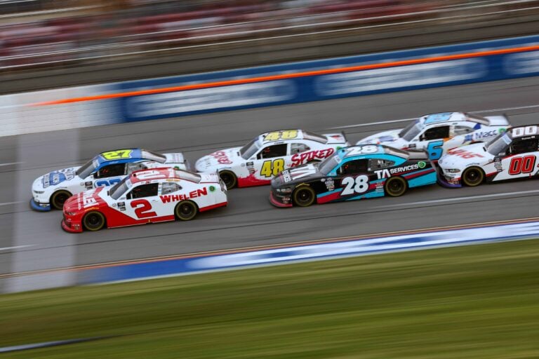 Jeb Burton and Sheldon Creed - Talladega Superspeedway - NASCAR Xfinity Series