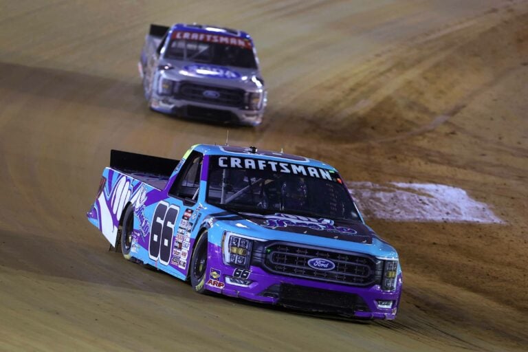 Joey Logano - Bristol Motor Speedway Dirt Track - NASCAR Truck Series