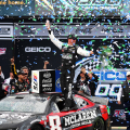 Kyle Busch in victory lane - Talladega Superspeedway - NASCAR Cup Series 2