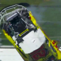 NASCAR crash - Talladega Superspeedway - Blaine Perkins