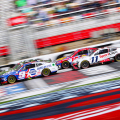Chase Elliott and Denny Hamlin - NASCAR Cup Series - Charlotte Motor Speedway - Coca-Cola 600