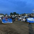 Hudson O'Neal, Jonathan Davenport - Farmer City Raceway - Lucas Oil Late Model Dirt Series