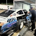 Landon Huffman vs Annabeth Barnes - Hickory Motor Speedway
