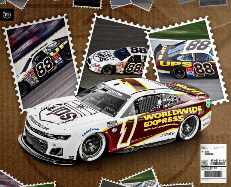 Ross Chastain - UPS Paint Scheme - Trackhouse Racing