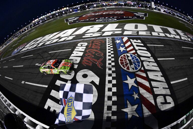 Ryan Blaney Wins - NASCAR Cup Series - Charlotte Motor Speedway - Coca-Cola 600