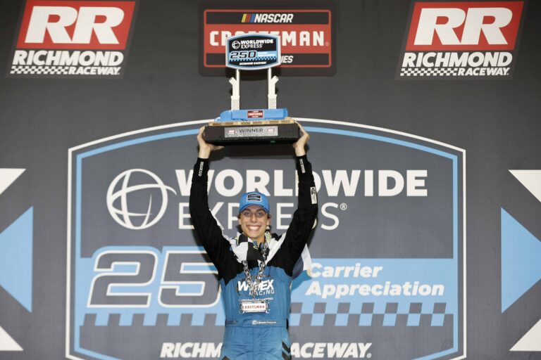 Carson Hocevar wins - NASCAR Truck Series - Richmond Raceway