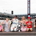 Michael McDowell wife and family - Indianapolis Motor Speedway - NASCAR Cup Series - Joe Skibinski (1)