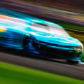 Ross Chastain - Motion Blur - Indianapolis Motor Speedway - NASCAR Cup Series - Verizon 200 at the Brickyard - Joe Skibinski (1)