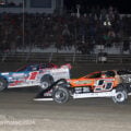 Hudson O'Neal, Brandon Sheppard - East Bay Raceway Park - Lucas Oil Late Model Dirt Series - Mike Ruefer