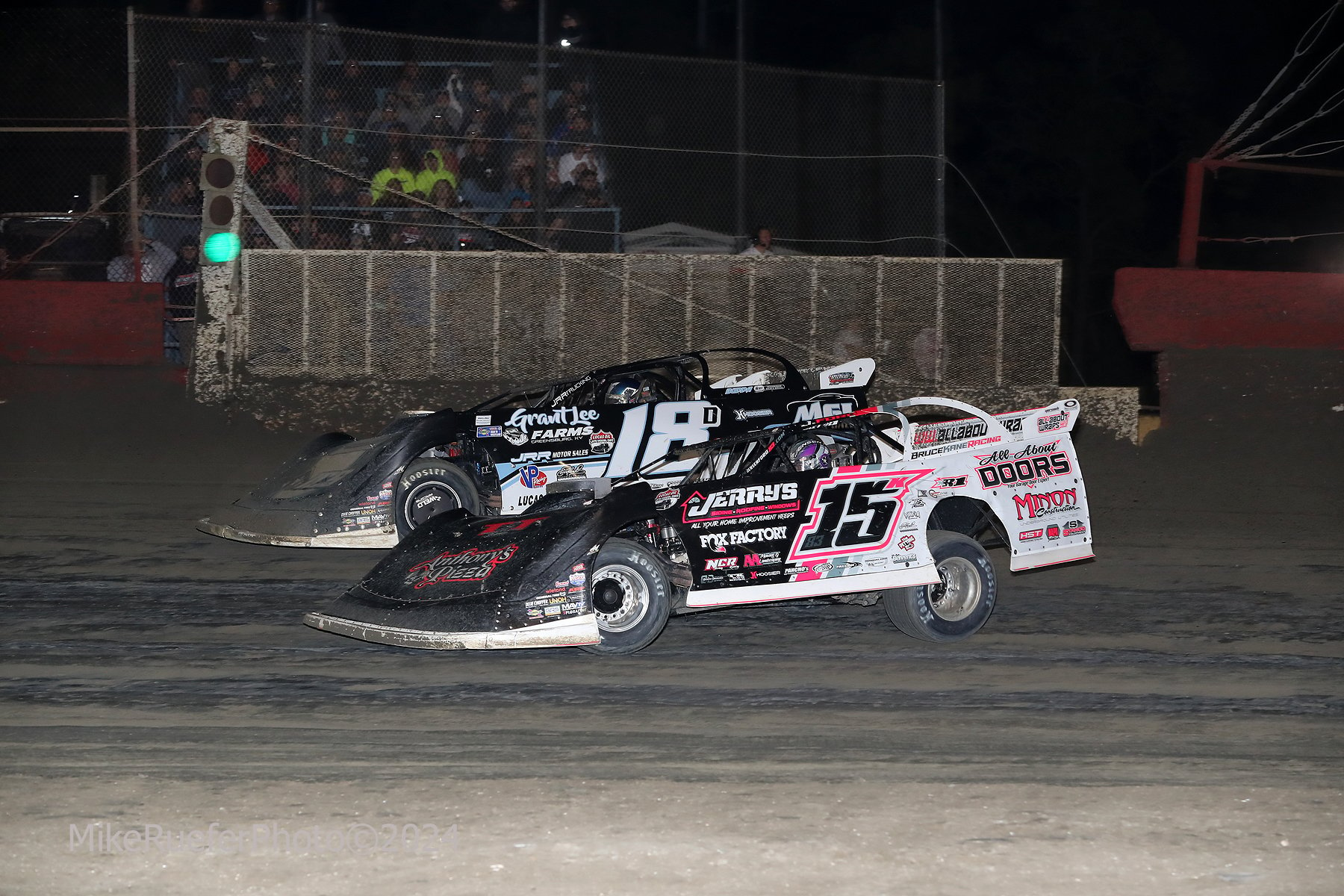 Mystery Surrounding Jensen Ford in Lucas Oil Late Model Dirt Series Race at East Bay Raceway
