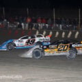 Jonathan Davenport, Jimmy Owens - East Bay Raceway Park - Lucas Oil Late Model Dirt Series - Mike Ruefer