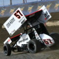 Kyle Larson - East Bay Raceway Park - Dirt Sprint Car - High Limit Racing - Paul Arch