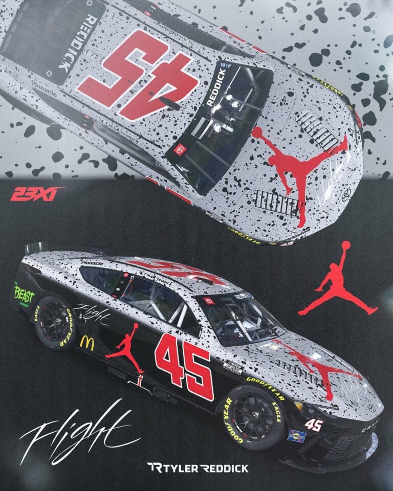 Tyler Reddick - Jordan Brand - NASCAR Paint Scheme