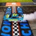 Denny Hamlin burnout - Richmond Raceway - NASCAR Cup Series (1)