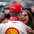 Josef Newgarden and wife Ashley Newgarden - Indy 500 - 108th Running of the Indianapolis 500 - Sunday_ May 26_ 2024 (1)