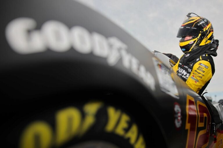 NASCAR driver Ryan Blaney