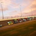 Michael McDowell leads Daytona International Speedway - NASCAR Cup Series