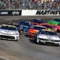 Denny Hamlin, Ryan Blaney - NASCAR Cup Series - Martinsville Speedway