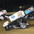 Kyle Larson, Christopher Bell - Dirt Racing - World of Outlaws Sprint Car Series - Volusia Speedway Park (1)