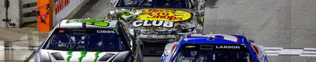 Kyle Larson, Ty Gibbs - NASCAR Cup Series - Bowman Gray Stadium