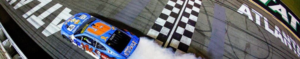 Chase Elliott - Burnout - Atlanta - EchoPark Speedway - NASCAR Cup Series