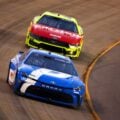 Denny Hamlin, Ryan Blaney - NASCAR Cup Series - Nashville Superspeedway