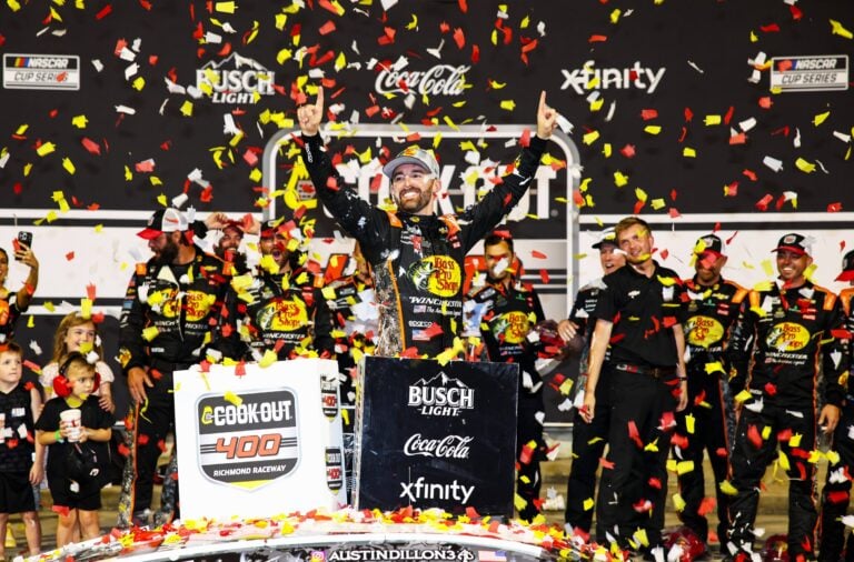 Austin Dillon wins Richmond Raceway - NASCAR Cup Series