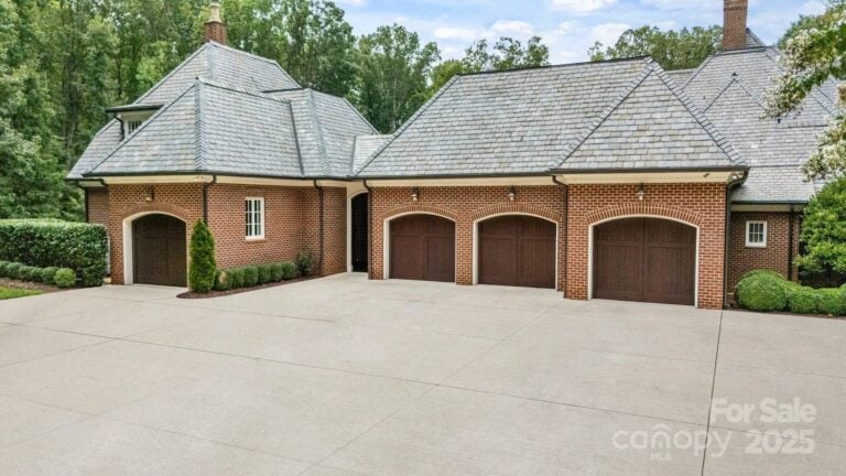 Garage - Lake Norman - NASCAR driver mansion - Jamie McMurray Mansion