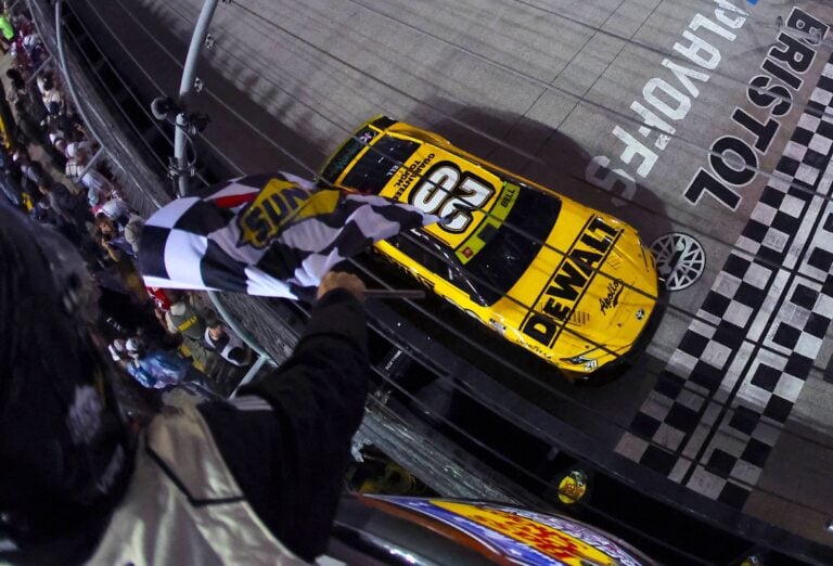 Christopher Bell wins Bristol Motor Speedway - NASCAR Cup Series
