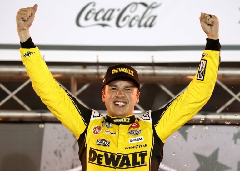 Christopher Bell wins at Bristol Motor Speedway - NASCAR Cup Series