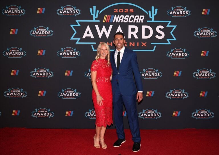 Aric Almirola and his wife, Janice Almirola (1)