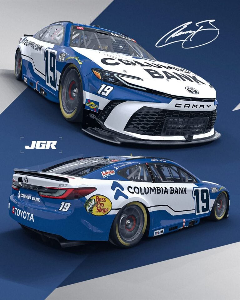 Columbia Bank - NASCAR Paint Scheme