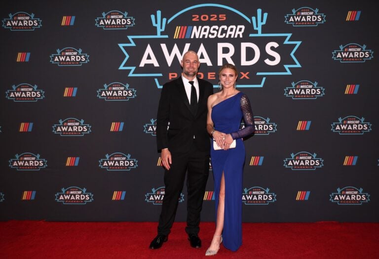 Shane van Gisbergen and wife Jessica Dane