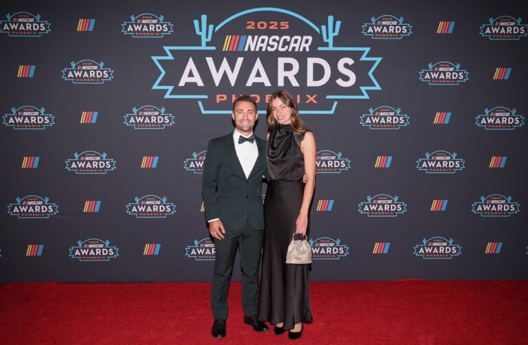Ty Majeski with wife Ali Majeski (1)