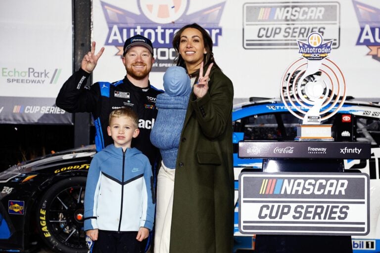 Tyler Reddick and family - NASCAR Cup Series - Victory lane