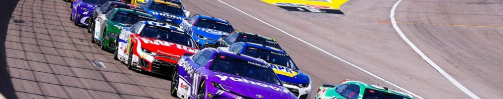 Christopher Bell and Denny Hamlin - NASCAR Cup Series - Las Vegas Motor Speedway