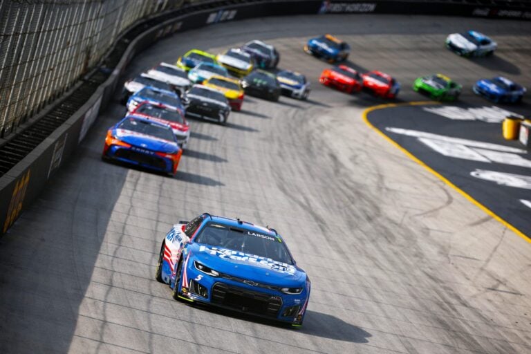 Kyle Larson at Bristol Motor Speedway - NASCAR Cup Series